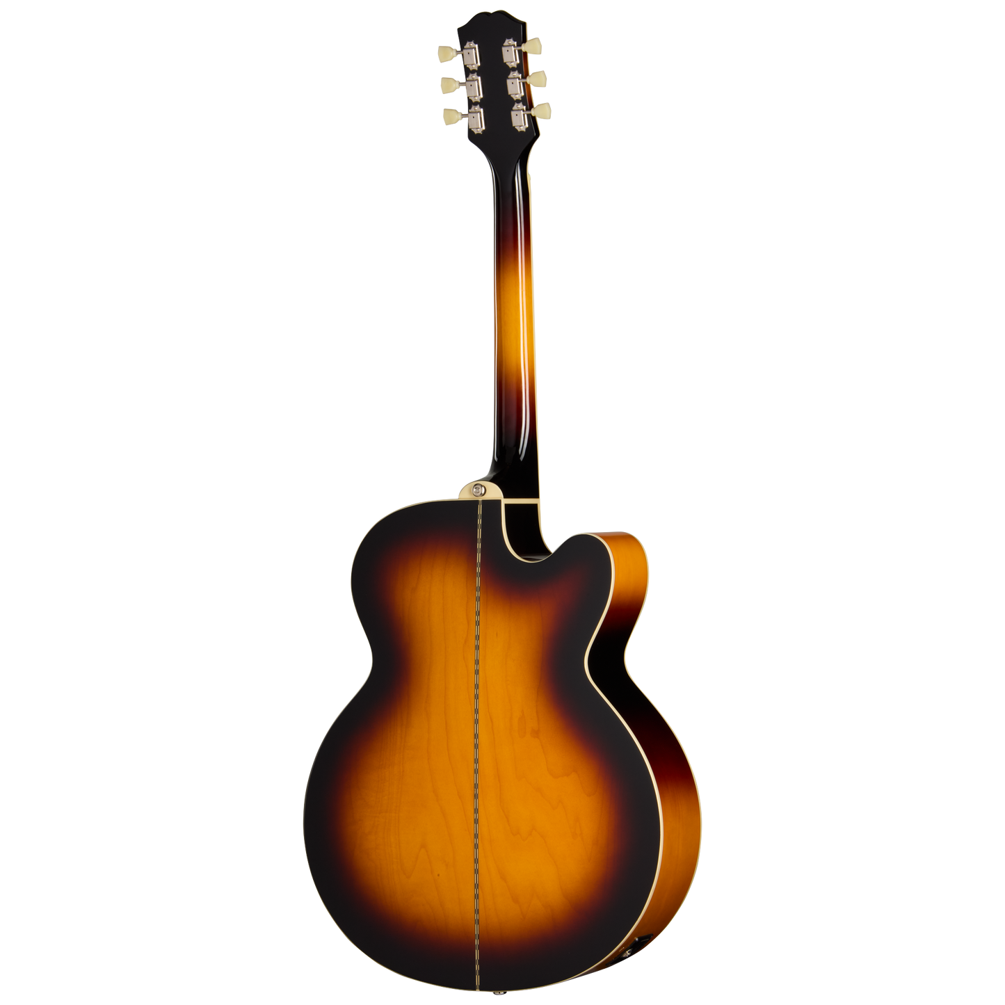 Epiphone J-200 Studio EC, Left-Handed, Vintage Sunburst Acoustic Guitar Epiphone