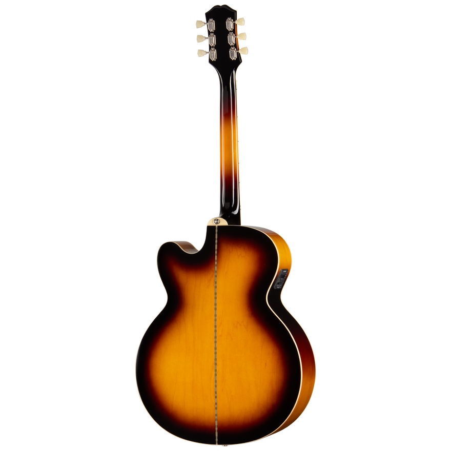 Epiphone J-200 Studio EC, Vintage Sunburst Acoustic Guitar Epiphone