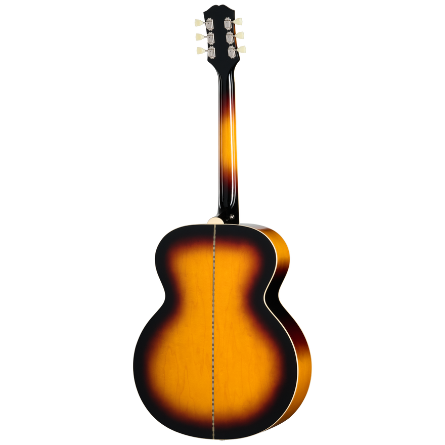 Epiphone J-200 Studio, Left-Handed, Vintage Sunburst Acoustic Guitar Epiphone