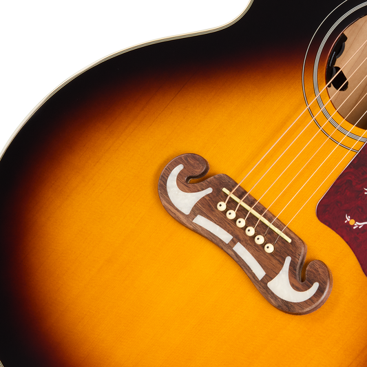 Epiphone J-200 Studio, Vintage Sunburst Acoustic Guitar Epiphone