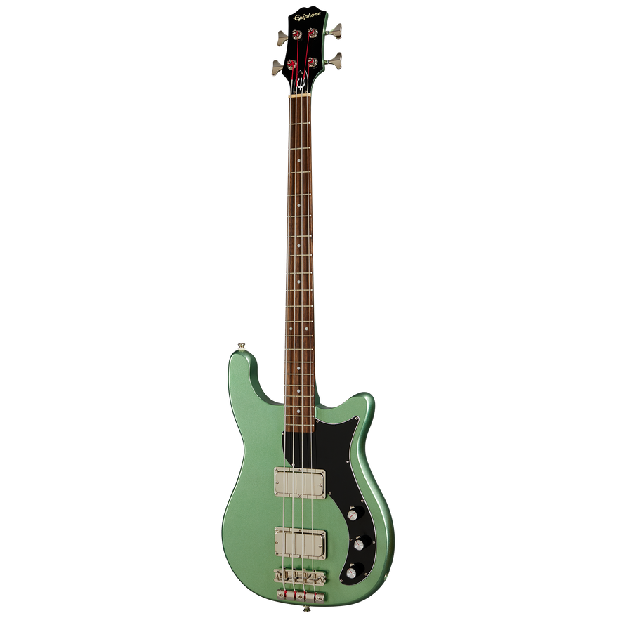 Epiphone Embassy Bass, Wanderlust Green Metallic, Wanderlust Metallic Green Electric Bass Epiphone