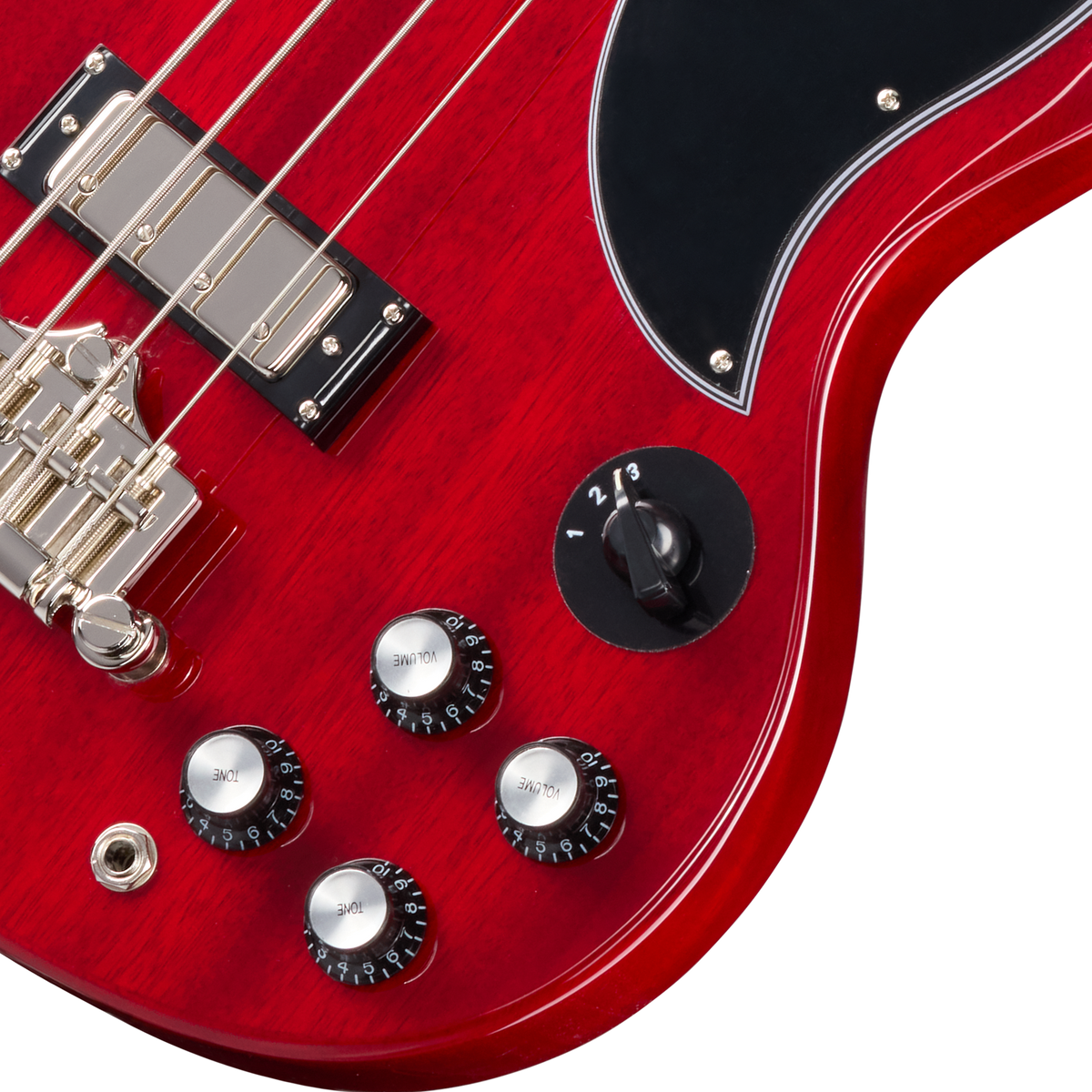 Epiphone SG Bass with Rosewood Fretboard, Cherry Electric Bass Epiphone