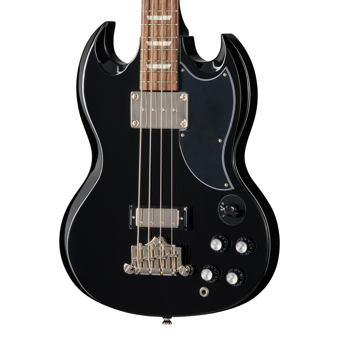Epiphone SG Bass with Rosewood Fretboard, Ebony Electric Bass Epiphone