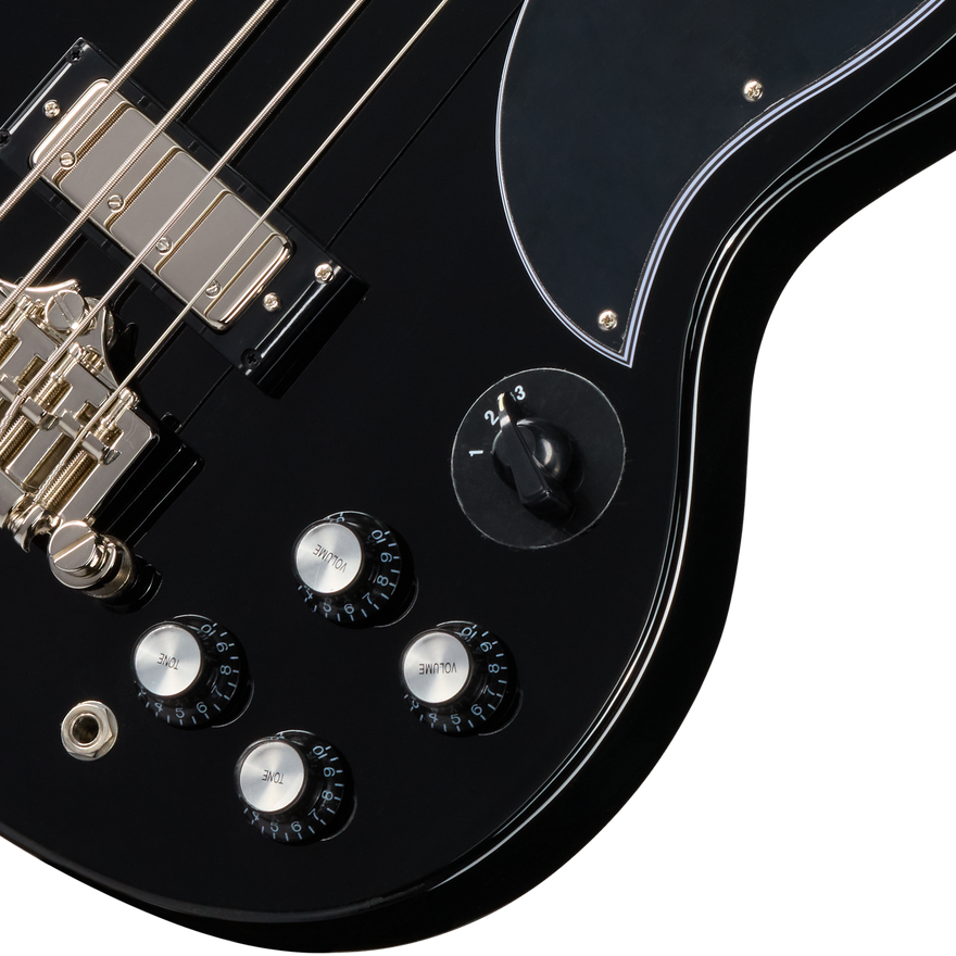 Epiphone SG Bass with Rosewood Fretboard, Ebony Electric Bass Epiphone