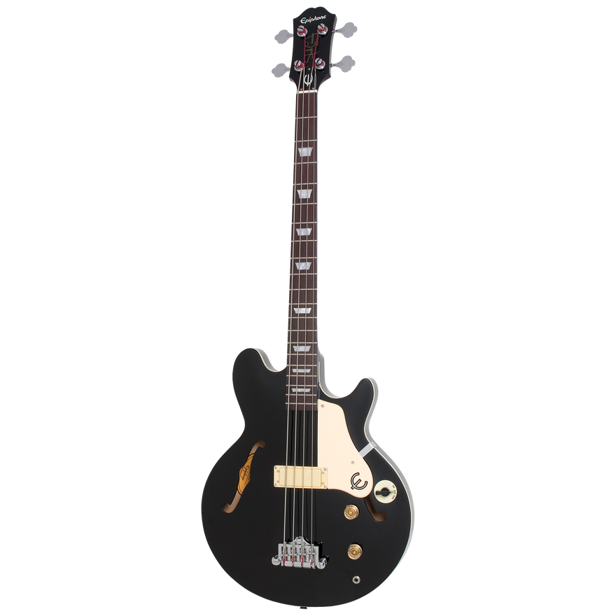 Epiphone Jack Casady Bass, Ebony Electric Bass Epiphone