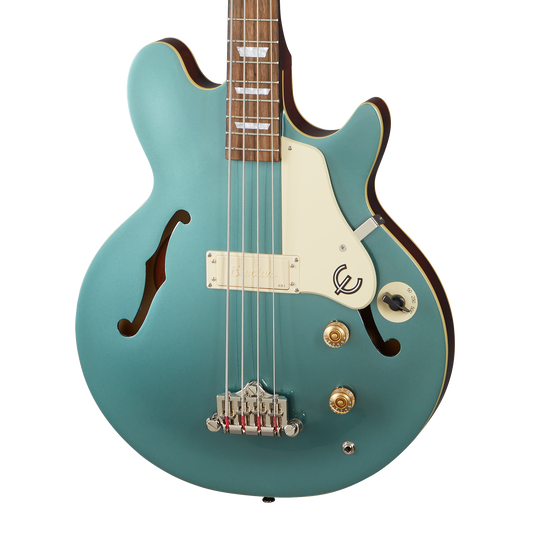 Epiphone Jack Casady Bass, Faded Pelham Blue Electric Bass Epiphone