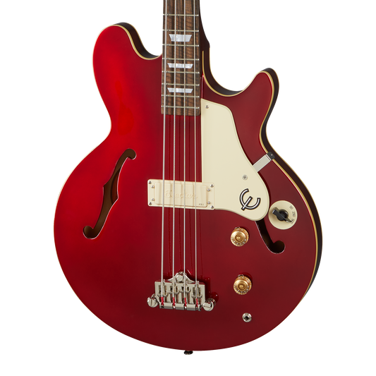 Epiphone Jack Casady Bass, Sparkling Burgundy Electric Bass Epiphone