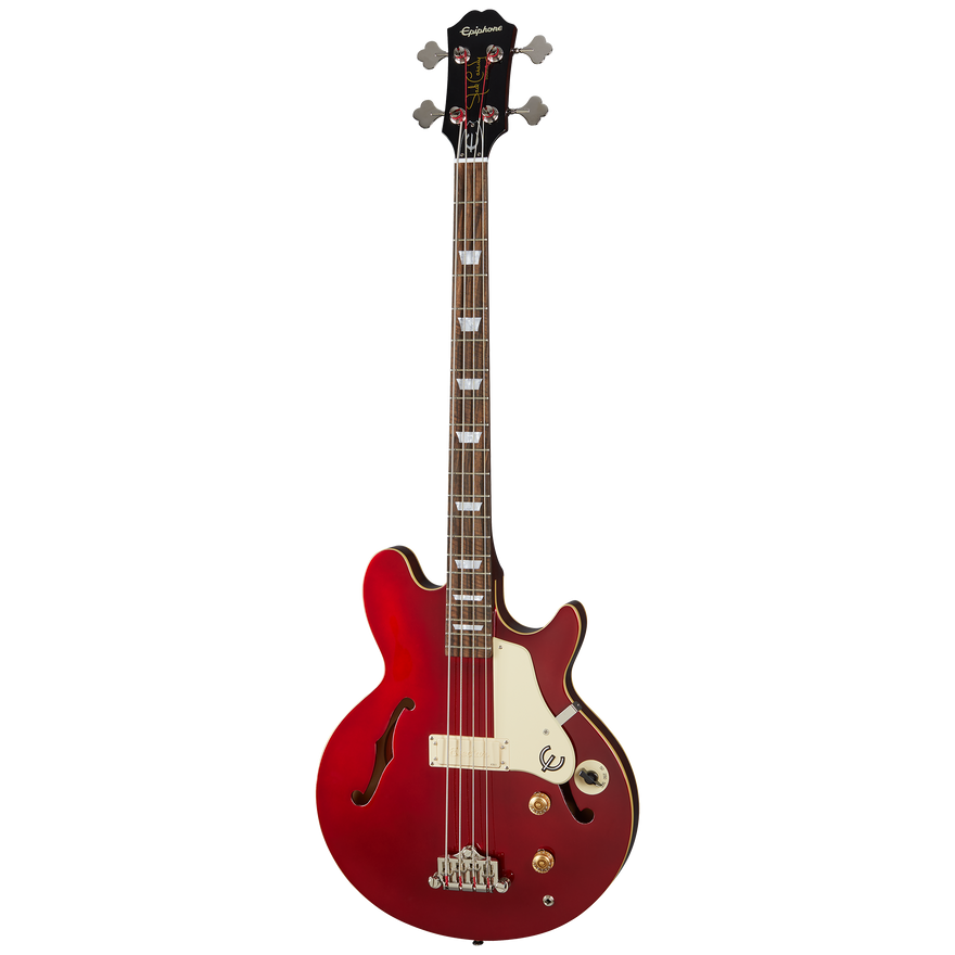 Epiphone Jack Casady Bass, Sparkling Burgundy Electric Bass Epiphone