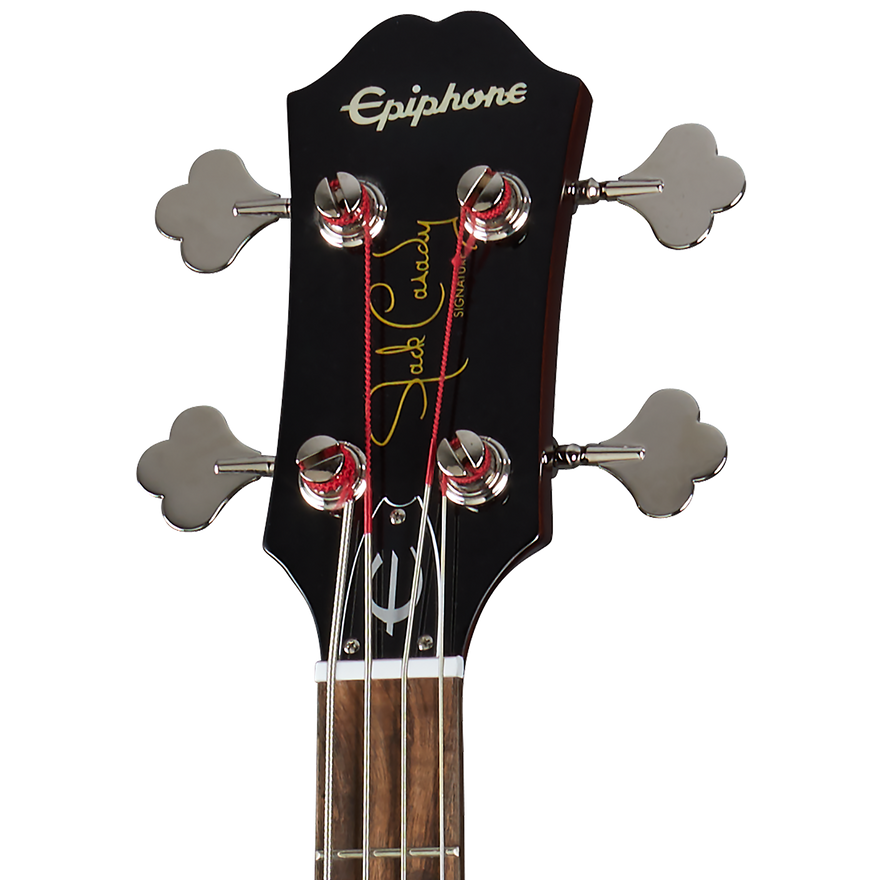 Epiphone Jack Casady Bass, Sparkling Burgundy Electric Bass Epiphone