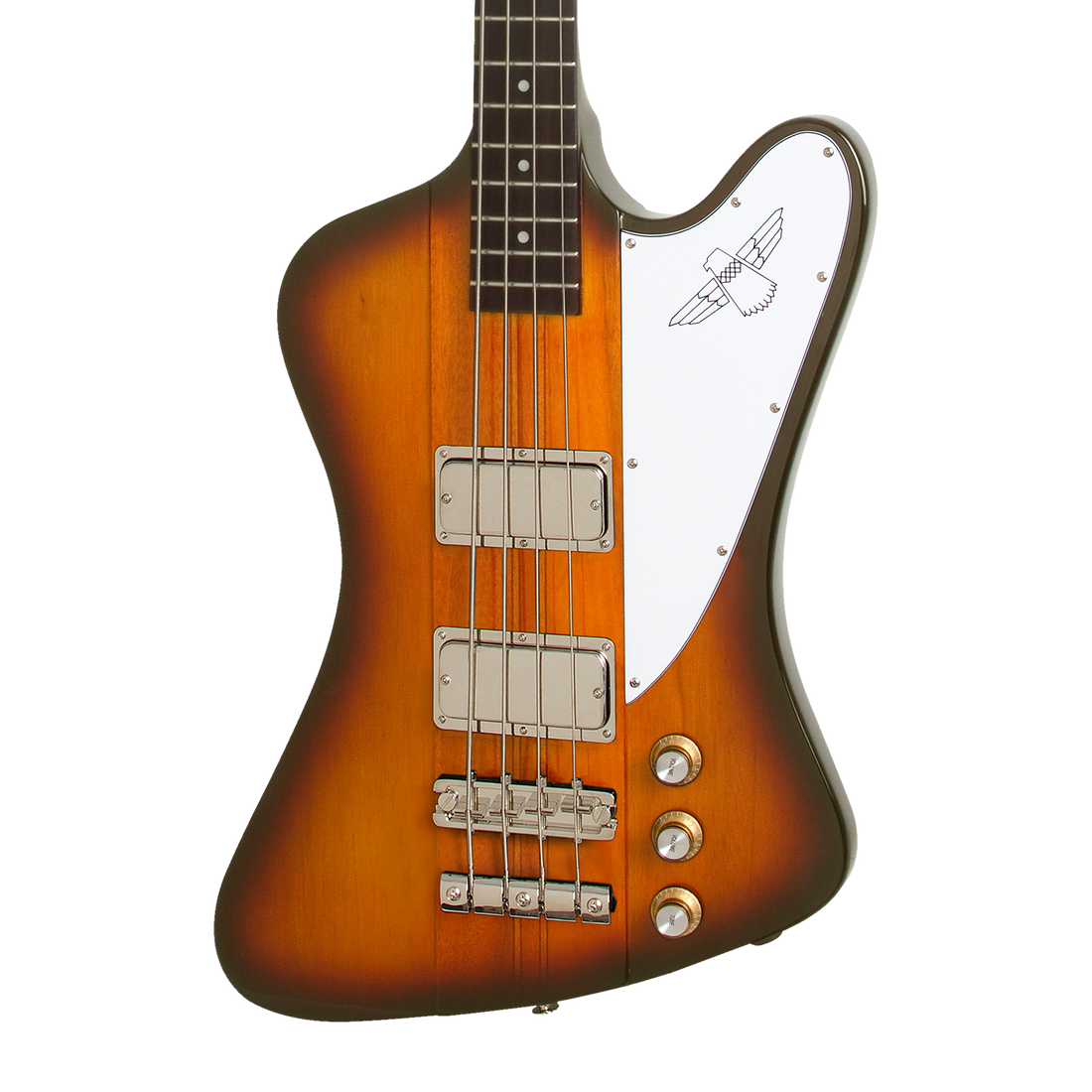 Epiphone Thunderbird 60s Bass, Tobacco Sunburst Electric Bass Epiphone