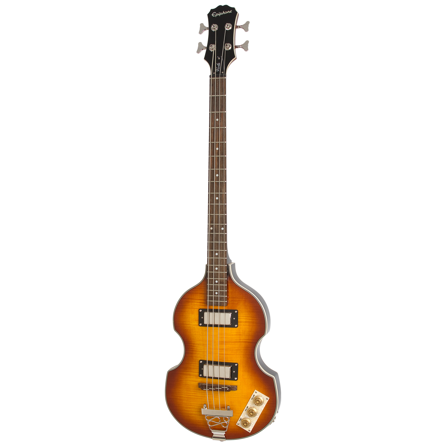 Epiphone Viola Bass, Vintage Sunburst Electric Bass Epiphone
