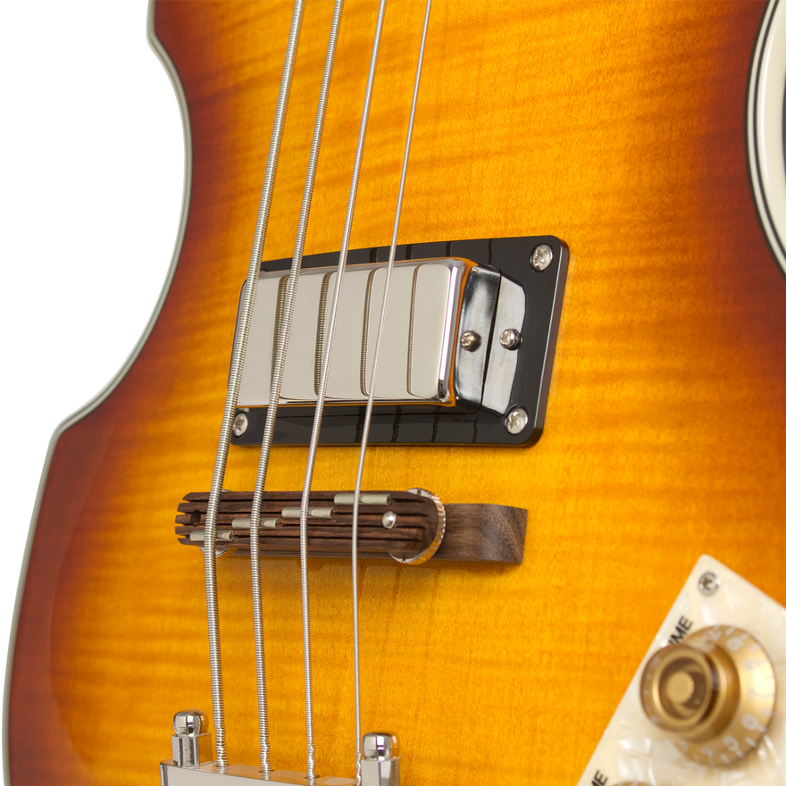 Epiphone Viola Bass, Vintage Sunburst Electric Bass Epiphone