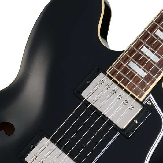 Epiphone IGC 1962 ES-335 Reissue, Aged Ebony, Exclusive Electric Guitar Epiphone