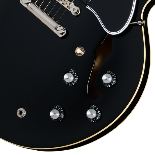 Epiphone IGC 1962 ES-335 Reissue, Aged Ebony, Exclusive Electric Guitar Epiphone