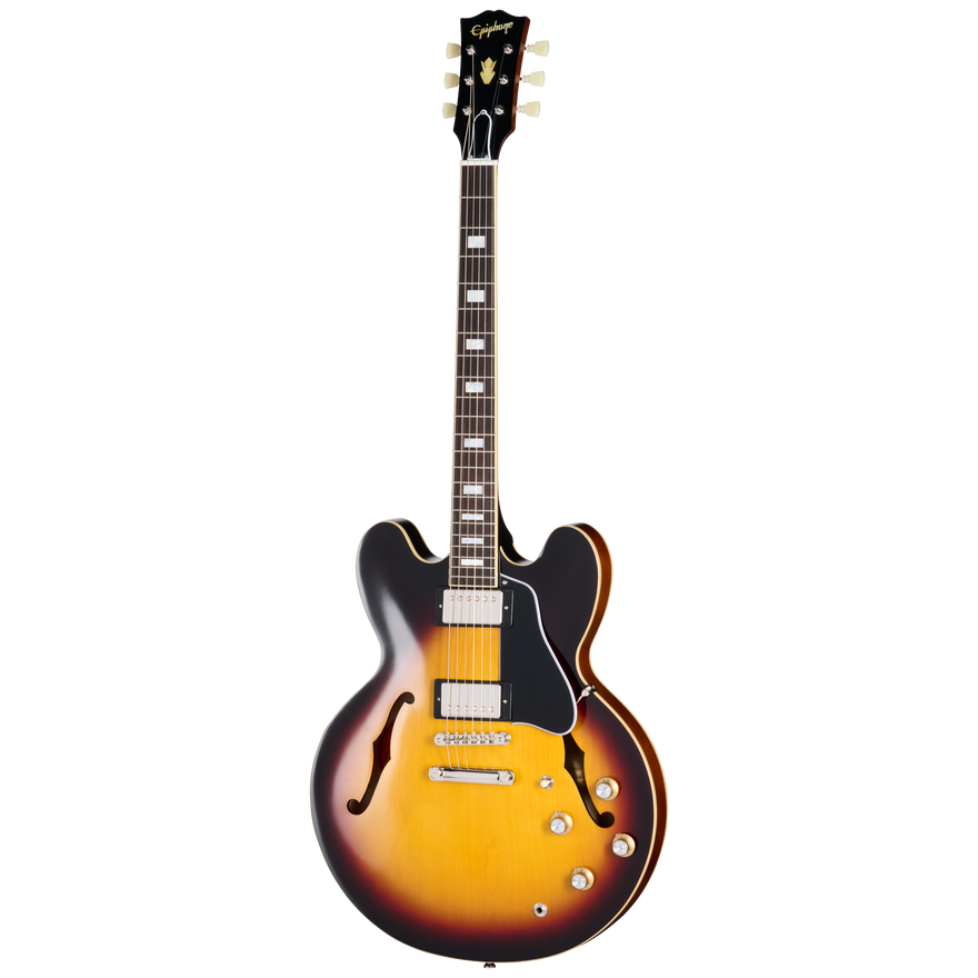 Epiphone IGC 1962 ES-335 Reissue, Vintage Burst Electric Guitar Epiphone