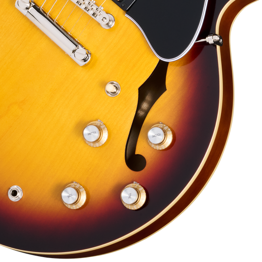Epiphone IGC 1962 ES-335 Reissue, Vintage Burst Electric Guitar Epiphone