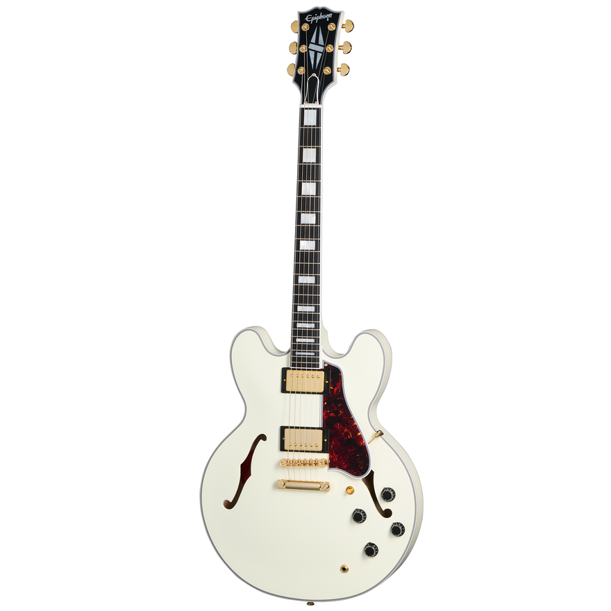 Epiphone IGC 1959 ES-355, Classic White Electric Guitar Epiphone
