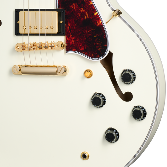Epiphone IGC 1959 ES-355, Classic White Electric Guitar Epiphone