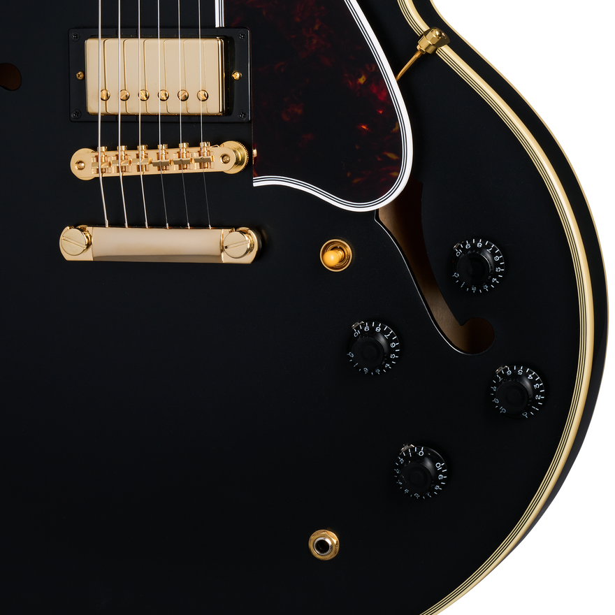 Epiphone IGC 1959 ES-355, Ebony, Exclusive Electric Guitar Epiphone