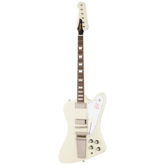 Epiphone IGC 1963 IGC Firebird V Reissue with Maestro Vibrola, Polaris White Electric Guitar Epiphone