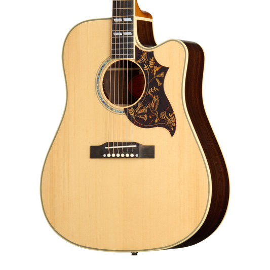 Epiphone IGC Hummingbird Deluxe EC, Natural Acoustic Guitar Epiphone