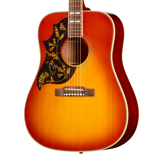 Epiphone IGC 1960 Hummingbird Reissue, Left-Handed, Heritage Cherry Sunburst Acoustic Guitar Epiphone
