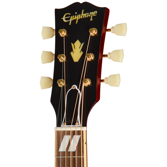 Epiphone IGC 1960 Hummingbird Reissue, Left-Handed, Heritage Cherry Sunburst Acoustic Guitar Epiphone