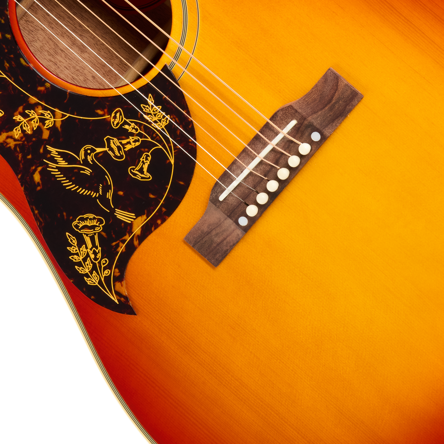 Epiphone IGC 1960 Hummingbird Reissue, Left-Handed, Heritage Cherry Sunburst Acoustic Guitar Epiphone