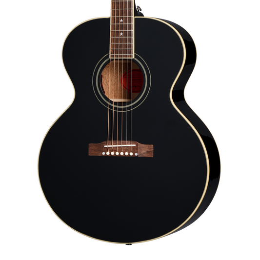 Epiphone IGC J-180 LS, Ebony Acoustic Guitar Epiphone