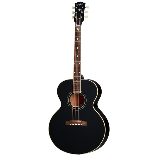 Epiphone IGC J-180 LS, Ebony Acoustic Guitar Epiphone