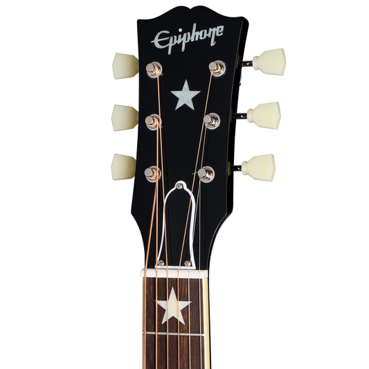 Epiphone IGC J-180 LS, Ebony Acoustic Guitar Epiphone