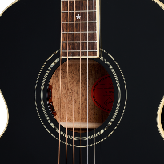 Epiphone IGC J-180 LS, Ebony Acoustic Guitar Epiphone