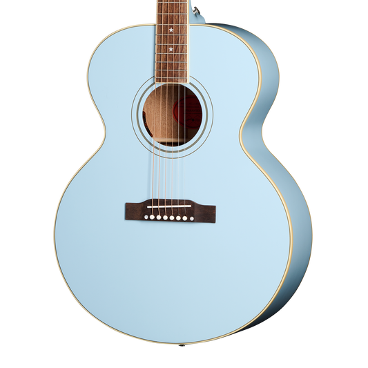 Epiphone IGC J-180 LS, Frost Blue Acoustic Guitar Epiphone