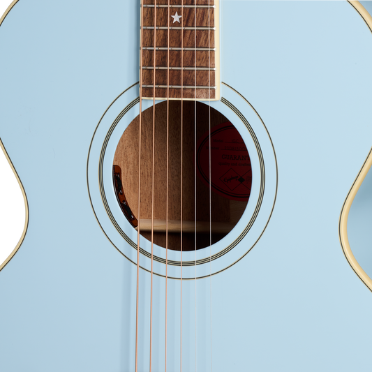 Epiphone IGC J-180 LS, Frost Blue Acoustic Guitar Epiphone