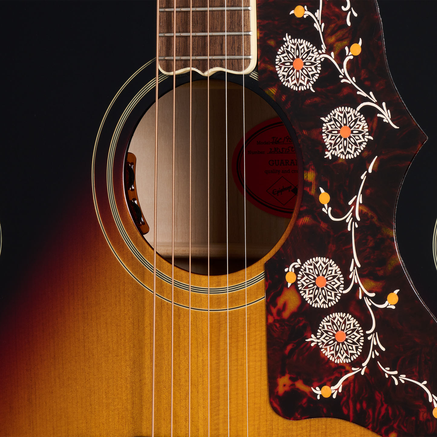 Epiphone IGC 1957 SJ-200, Vintage Sunburst Acoustic Guitar Epiphone