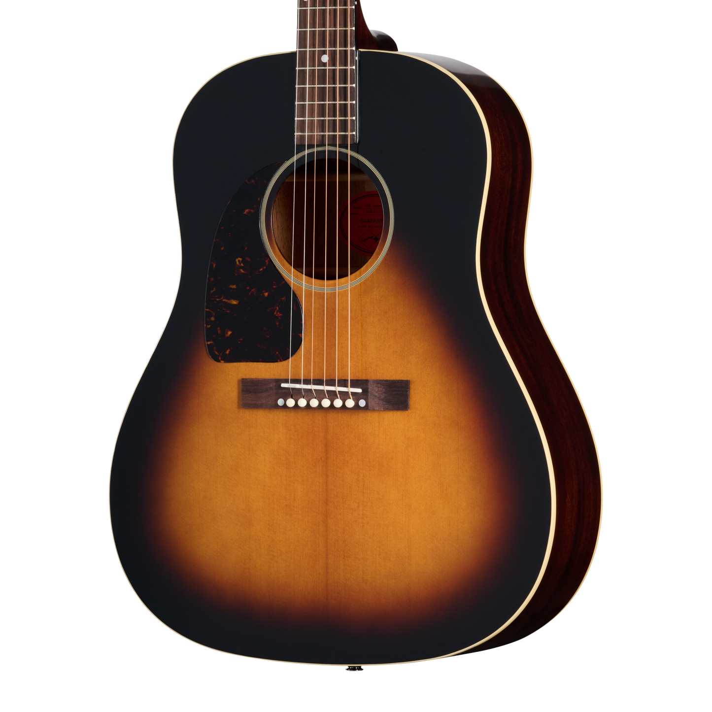 Epiphone IGC 1942 Banner J-45 Reissue, Left-Handed, Vintage Sunburst Acoustic Guitar Epiphone