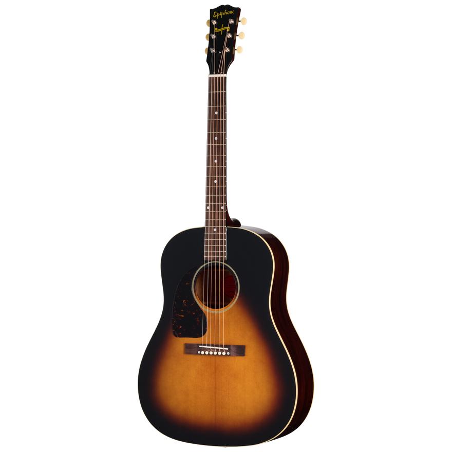 Epiphone IGC 1942 Banner J-45 Reissue, Left-Handed, Vintage Sunburst Acoustic Guitar Epiphone