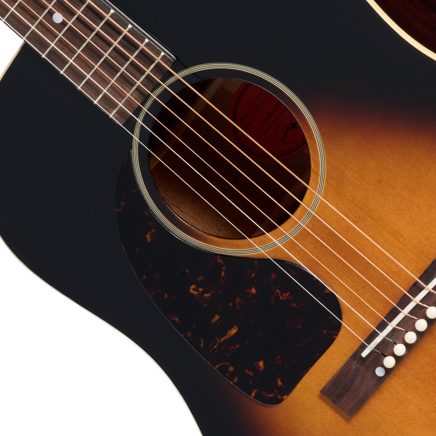 Epiphone IGC 1942 Banner J-45 Reissue, Left-Handed, Vintage Sunburst Acoustic Guitar Epiphone