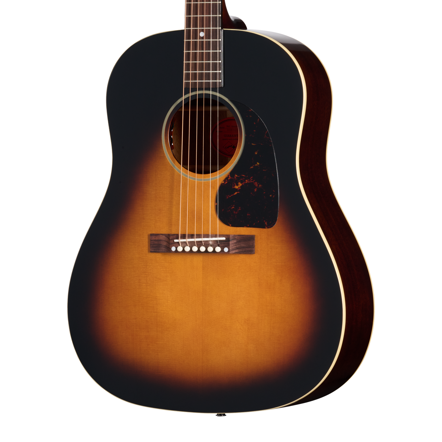 Epiphone IGC 1942 Banner J-45 Reissue, Vintage Sunburst Acoustic Guitar Epiphone