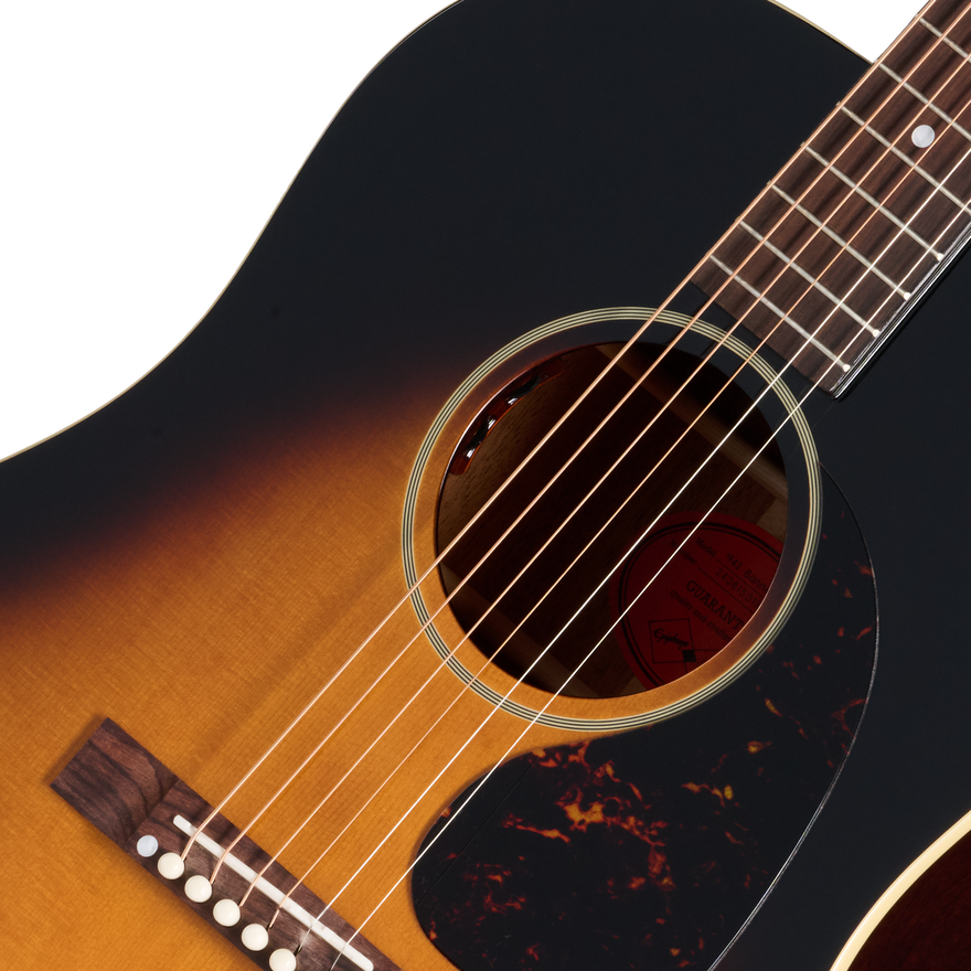 Epiphone IGC 1942 Banner J-45 Reissue, Vintage Sunburst Acoustic Guitar Epiphone
