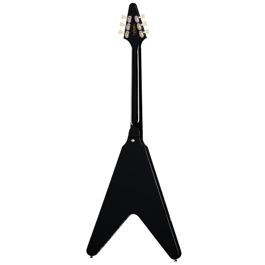 Epiphone Jimi Hendrix™ "Love Drops" Flying V, Ebony Electric Guitar Epiphone