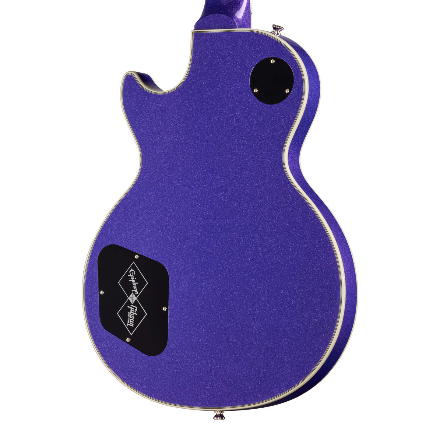 Epiphone IGC Les Paul Custom, Amethyst Sparkle Electric Guitar Epiphone