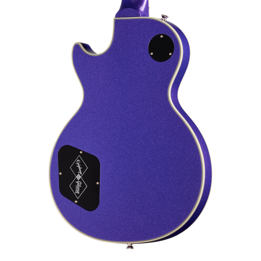 Epiphone IGC Les Paul Custom, Amethyst Sparkle Electric Guitar Epiphone