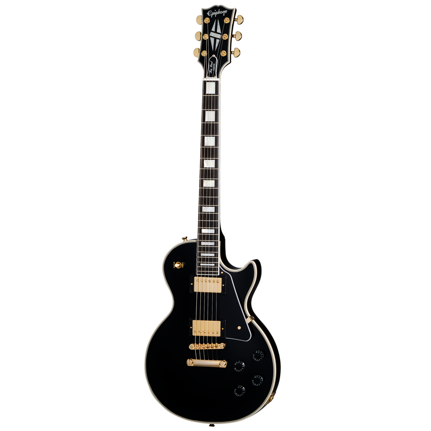 Epiphone IGC Les Paul Custom, Ebony Electric Guitar Epiphone