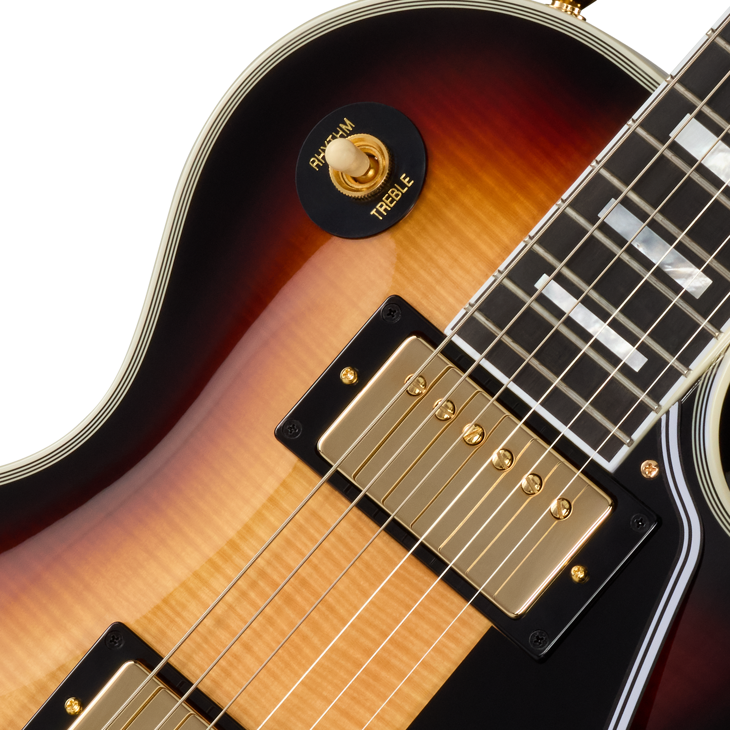 Epiphone IGC Les Paul Custom, Sedona Burst Electric Guitar Epiphone