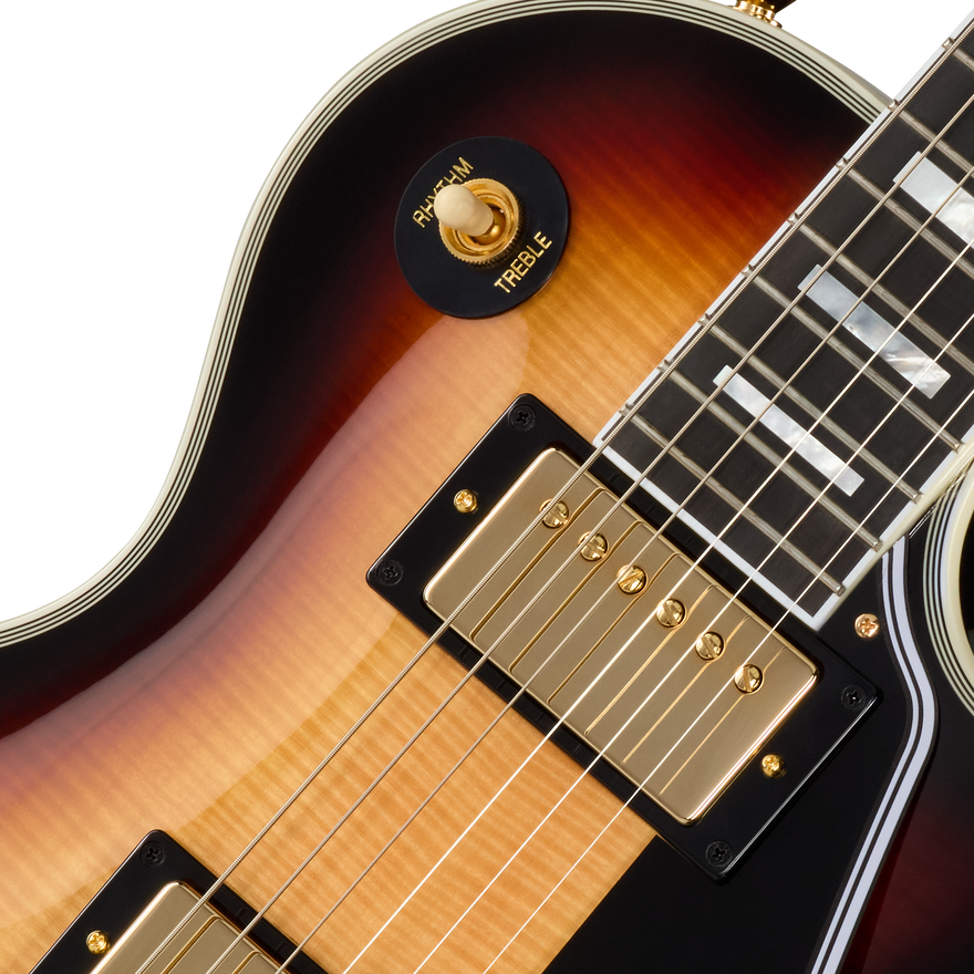 Epiphone IGC Les Paul Custom, Sedona Burst Electric Guitar Epiphone