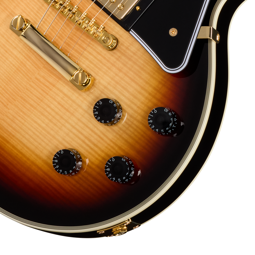 Epiphone IGC Les Paul Custom, Sedona Burst Electric Guitar Epiphone