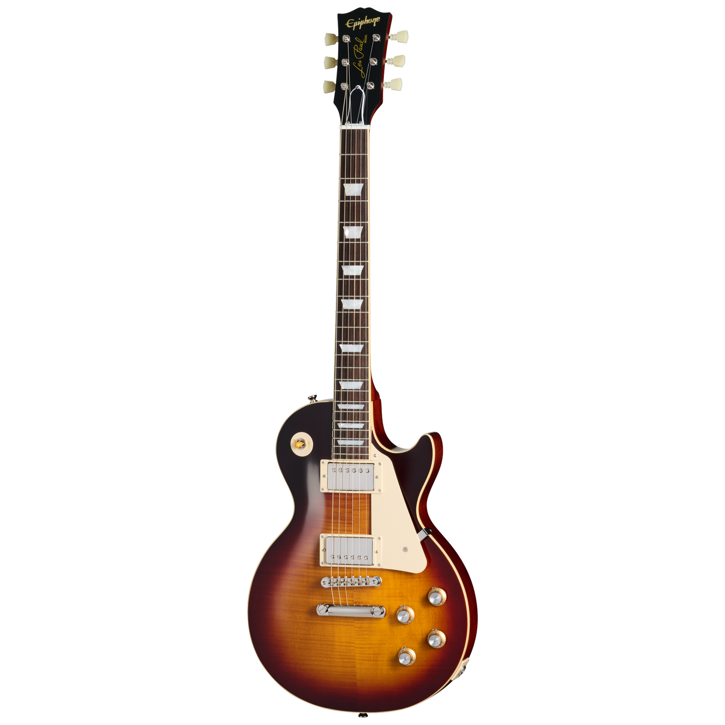 Epiphone IGC 1960 Les Paul Standard Reissue, Washed Bourbon Burst, Exclusive Electric Guitar Epiphone