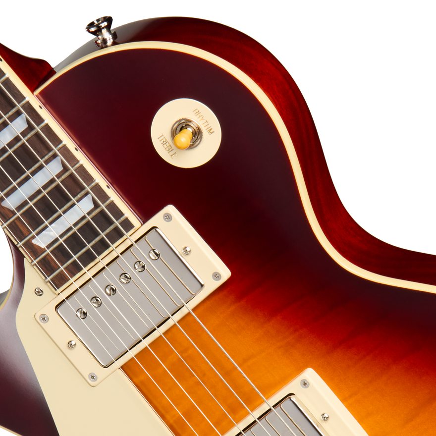 Epiphone IGC 1959 Les Paul Standard Reissue, Left-Handed, Deep Cherry Sunburst Electric Guitar Epiphone