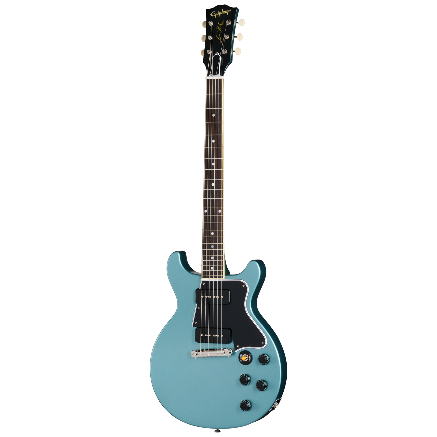 Epiphone IGC 1960 Les Paul Special Double Cut Reissue, Pelham Blue Electric Guitar Epiphone